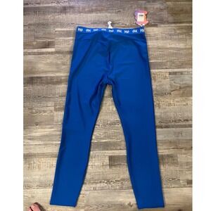 Royal Blue Yitty Athletic Leggings Women's Activewear Stretch Fit Tummy Control